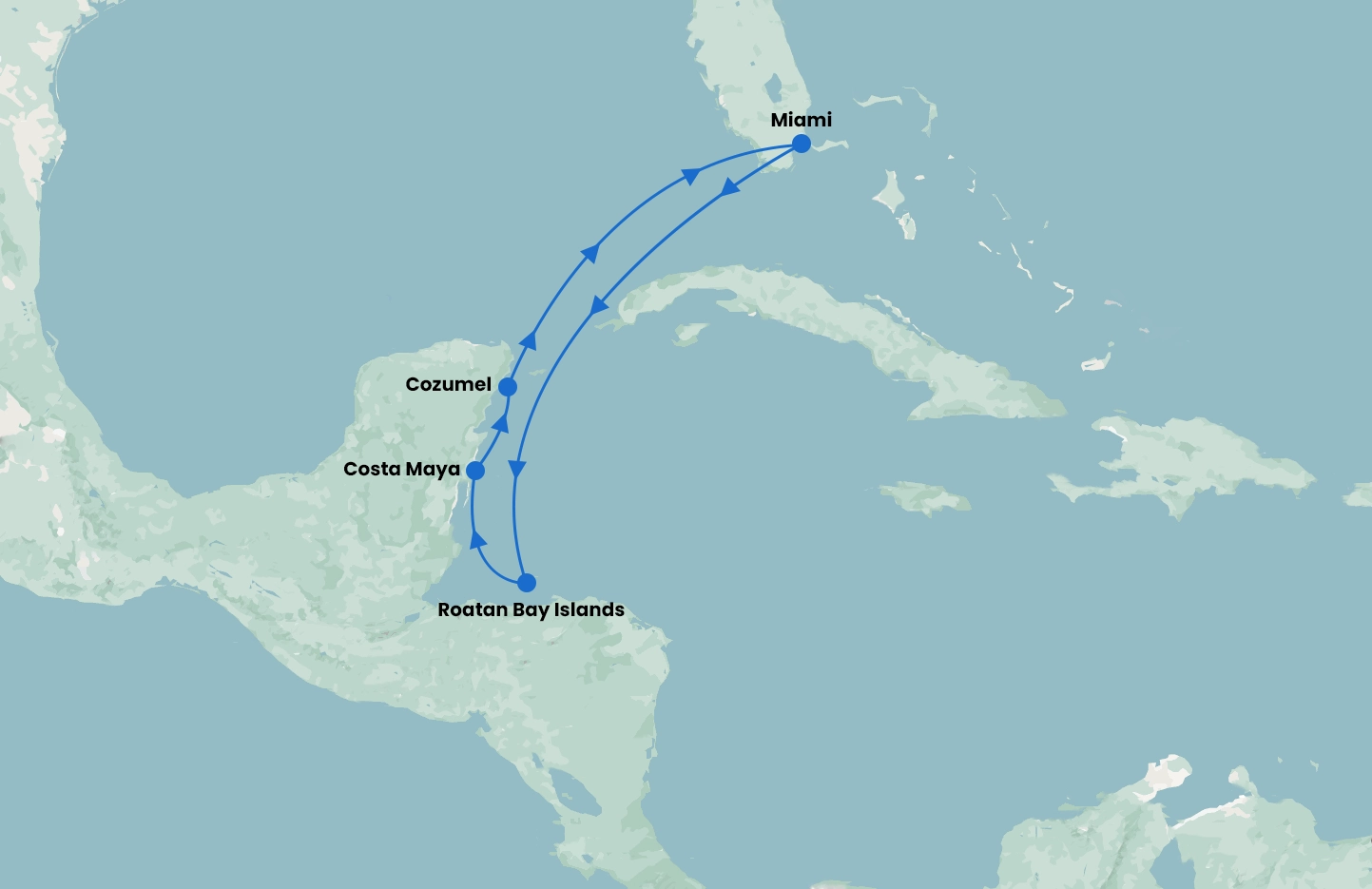 Round trip Caribbean onboard Norwegian Luna